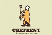 CHEFRENT餐厅logo标志设计