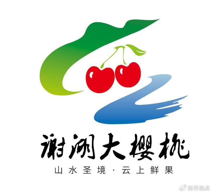 “谢湖大樱桃”区域公用品牌logo形象正式发布