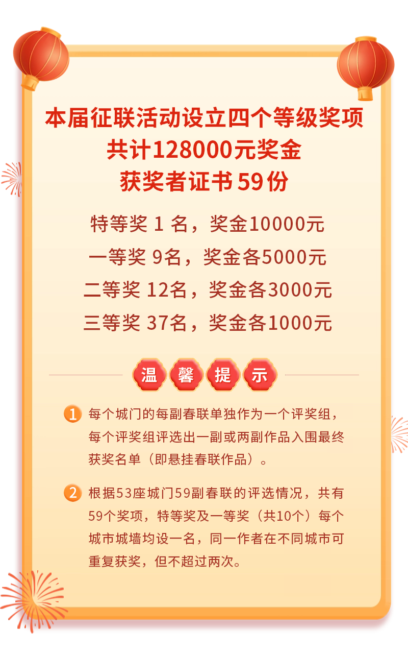 2026年中国城墙全球征春联 2026年中国城墙全球征春联.7图片